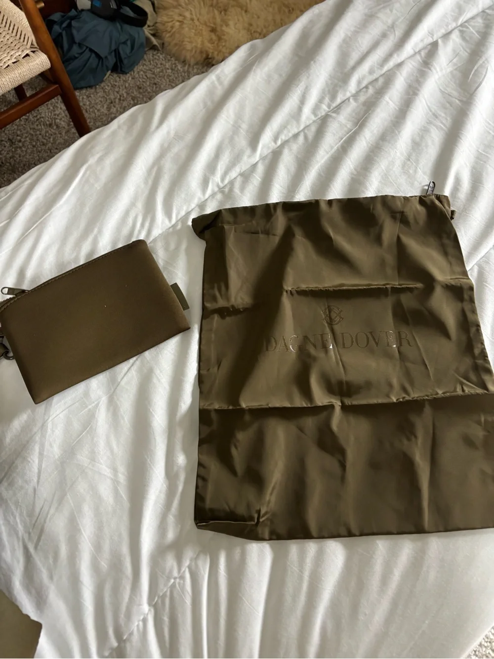 Dagne Dover Indi Diaper Bag in size Large color Moss
